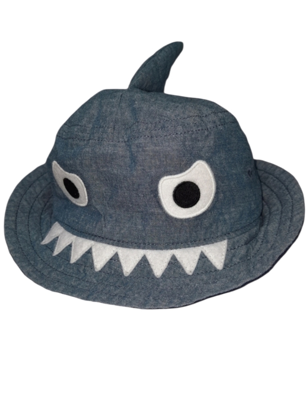 Baby Gap Chambray Baby Shark Bucket Hat SZ S/M